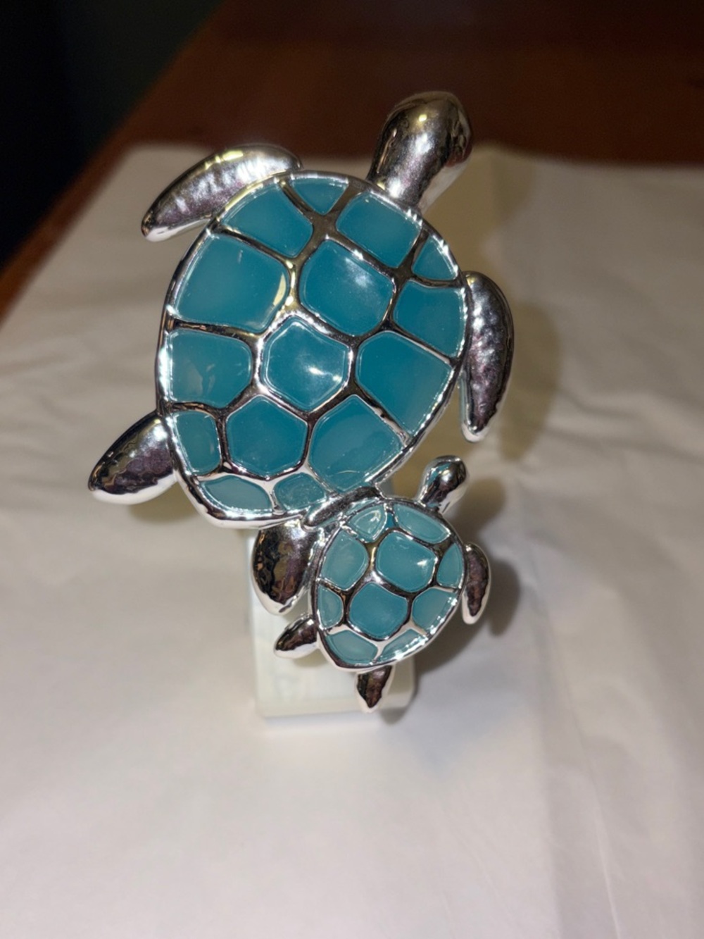 Bath & Body Works TWO SEA TURTLES Nightlight Wallflowers Home Fragrance Plug In